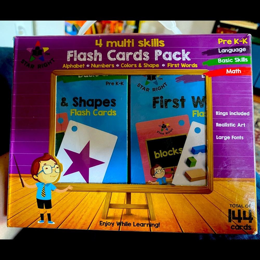 Flash Cards Pre-K/Kindergarten